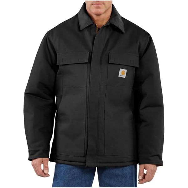 GIACCA DA LAVORO UOMO DRI DUCK MAVERICK BOULDER – Tela Cotone, Fodera Morbida, Colore Cachi (XL) - 3