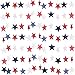 TecUnite 8 Strands Patriotic Star Streamers Banner Garland for 4th of July BBQ, Memorial Day, Veterans Day Party, Independence Day Celebration, Labor Day， Holiday Decorations, Red White Blue primary