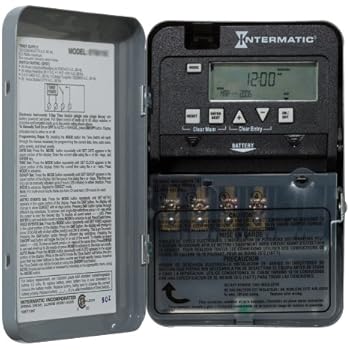 Intermatic EH10 120-Volt Electronic Water Heater Timer ... intermatic t101 wiring diagram 