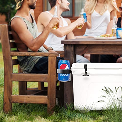 AIEVE Cooler Beverage Holder, Heavy Duty Powder Coated Cooler Cup