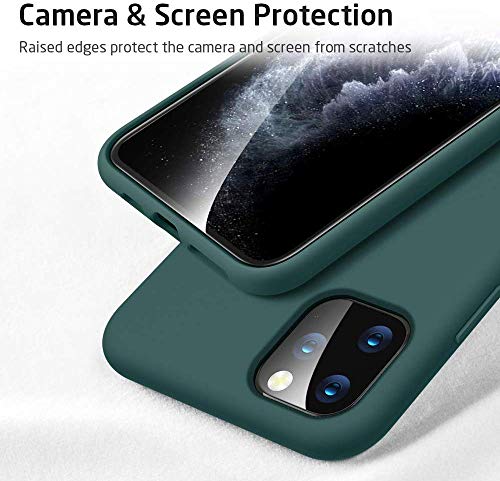 Loxxo® Case for iPhone 11, Case Cover with Liquid Silicone, Comfortable Grip, Screen & Camera Protection, Velvety-Soft L