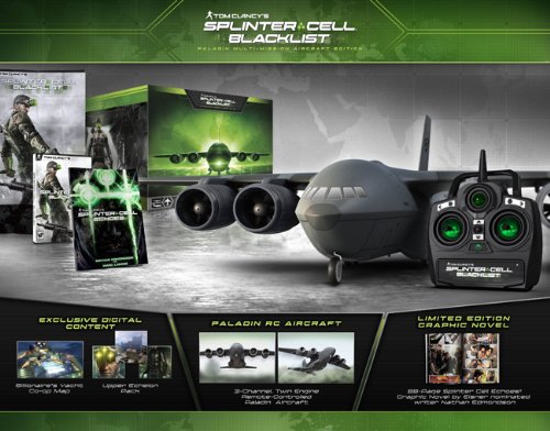 Tom Clancy's Splinter Cell Blacklist Paladin C147 Aircraft Edition RC Plane (RTF Aircraft Only, game sold separate)
