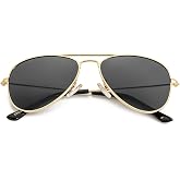 Kids Polarized Aviator Sunglasses for Girls Boys Cool Toddler Sunglasses | Age 2-9, Classic Fashion Metal Frame, UV400 Protection Lens