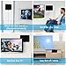 TV Antenna, Vansky Digital Amplified HDTV Antenna 65-80 Mile VHF/UHF Freeview TV Local Channels Support 4K 1080p & All Older TVs