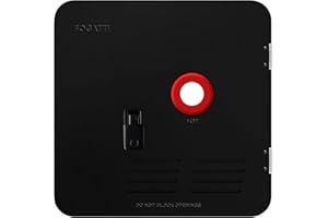 FOGATTI 18 x 18 Inches RV Water Heater Black Door ONLY. Door kit for FOGATTI RV Water Heaters, Galvanized Steel