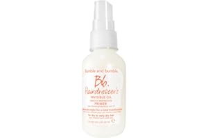 Bumble and bumble. Hairdresser's Invisible Oil Heat/UV Protection Leave-In Conditioner Hair Primer | Hydrating, Anti Frizz, Color Safe | Straight, Coily | With Argan Oil + Coconut Oil