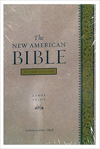 The New American Bible Revised Edition Large Print Edition Confraternity Of Christian Doctrine 9780195298109 Amazon Com Books