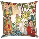 Frida Garden Mexican Art Decorative Throw Pillow case Home Decor Joutletshop