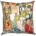 Frida Garden Mexican Art Decorative Throw Pillow case Home Decor Joutletshop