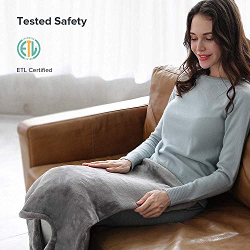 Sable Electric Heating Pad for Neck, Shoulders and Back Pain with Auto