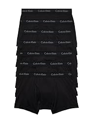 Calvin Klein Men's Cotton Classics 7-Pack Trunk, 7