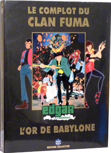 Edgar De La Cambriole:  Le Complot Du Clan Fuma, L'or De Babylone - 3 Dvd (2 Films + Bonus) - Edition Collector