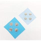 D-Pad + ABXY Conductive Film Metal Sticker Metal Dome Board Button Electro Set D Pad Button Dome PCB Board Repair Part for Nintendo 3DS
