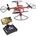Holy Stone HS200D FPV RC Drone with 720P Camera 120°FOV Live Video WiFi Quadcopter for Beginners and Kids RTF RC Helicopter with Altitude Hold Headless Mode 3D Flips One Key Take-Off/Landing Color Red