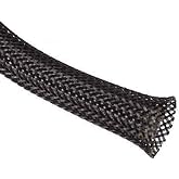 Techflex 1/2 Clean Cut Sleeving 25 feet Black