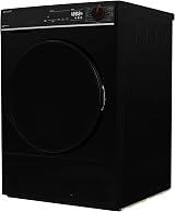Sharp KD--EN 8kg Condenser Tumble Dryer Black B Energy view 2