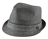 Hatter Big size Mens Classic Fedora Short Brim Trilby Hat XL(60cm), XXL(62cm)
