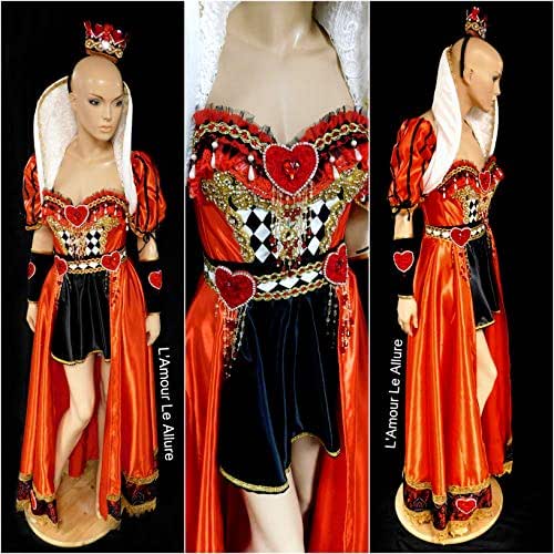 queen of hearts ball gown