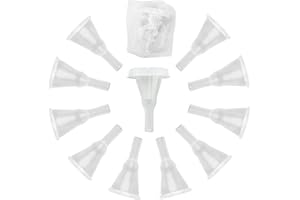 YIISIN Condom Catheters for Men Overnight,10Pcs Silicone External Condom Catheter Disposable Self-Seal Set,Male Catheters for Home Use,Easy Drainage,No Backflow(1.26in/32mm/Large Size)
