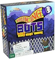Bouncing Bots Family Board Game - Fun Toy for All Ages, Kids and Adults 7 Years and Up