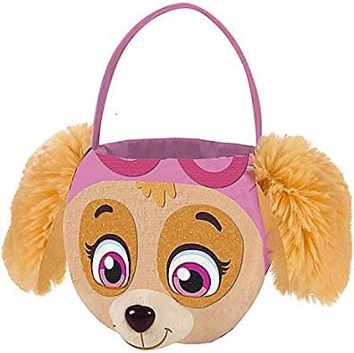 Skye Faux Fur Plush Bucket - Paw Patrol