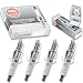 4 pcs NGK V-Power Spark Plugs for 1985-1995 Suzuki Samurai 1.3L L4 - Engine Kit Set Tune Up primary