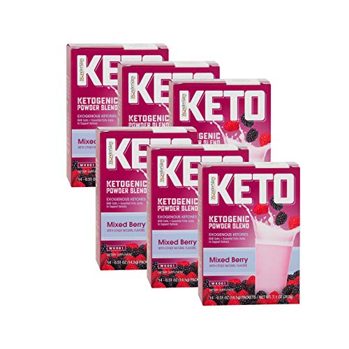 WonderSlim KETO Ketogenic Powder Blend Drink Mix (Mixed Berry