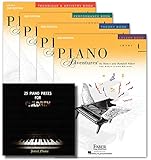 Faber Piano Adventures Level 4 Learning Library Set Lesson,Theory, Performance, Technique & Artistry Books and Juliet Music Ebook