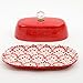 Pioneer Woman 8 Inch Floral Bursts Butter Dish (1)