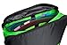Tangkula Mighty Zip Tab 3-Inch Zipper Binder, Neon Blue, D-147-NEOBLU