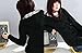 Halife Women's Hooded Knitted Sweater Belted Open Front Cardigan Sweater
