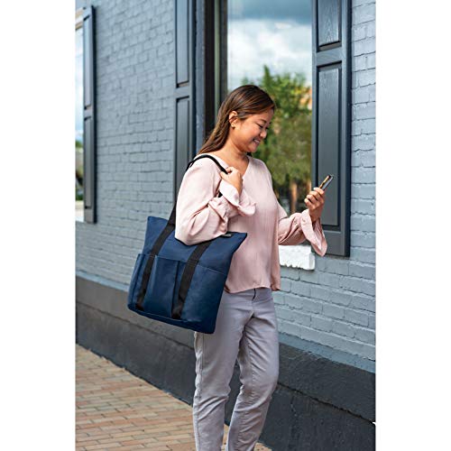 Hopkins 3 Pocket Zippered Tote for Home Health Care, 17 Inch Tapering to 12 Inch L x 14.5 Inch H x 4 Inch - Thumbnail 6