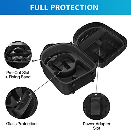 Typecase Oculus Quest 2 Case, Carrying Case for VR Headsets Elite Strap