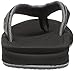 New Balance Men's Recharge Thong Sandal, Black/Grey, 11 D US