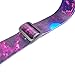 Wolfride Colorful Guitar Shoulder Strap - Purple Cloud Starry Sky Pattern for Acoustic, Electric, Bass Guitar