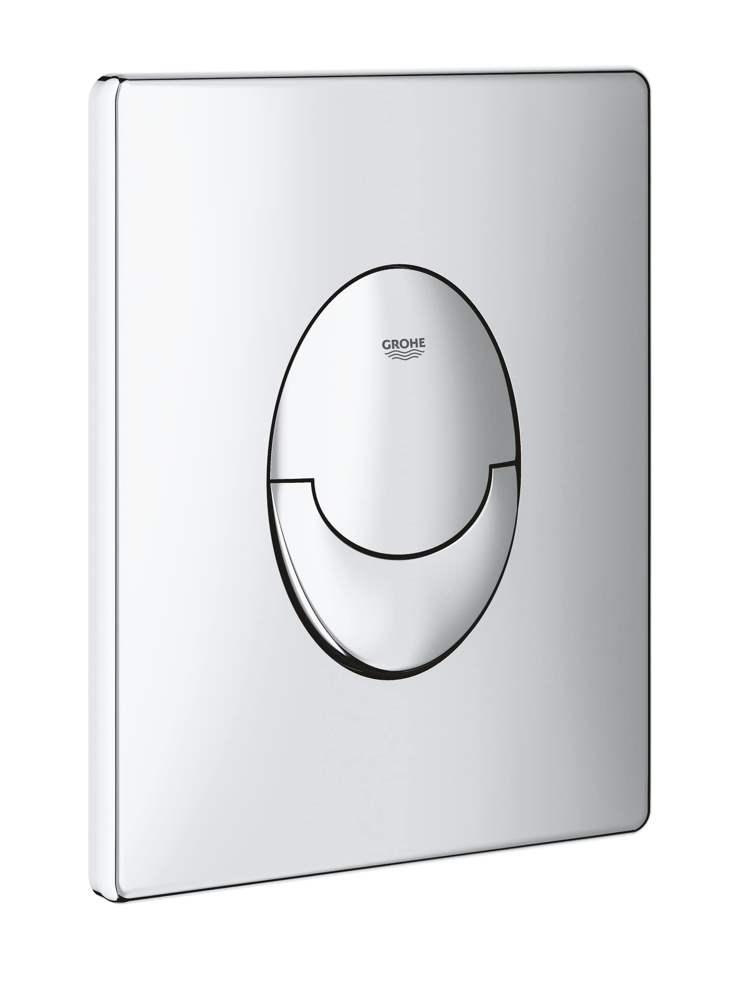 GROHE 38505P00 Skate Air Flush Plate (Vertical Placement) - Brushed Chrome