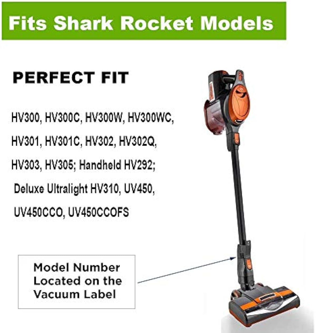 HV300 Filter for Shark Rocket Vacuum 3 