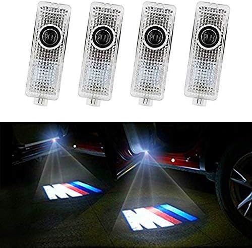 JIAFENG 4 Piece Car Door LED Lighting Welcome Lights Shadow Projector for BMW