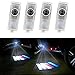 JIAFENG 4 Piece Car Door LED Lighting Welcome Lights Shadow Projector for BMW