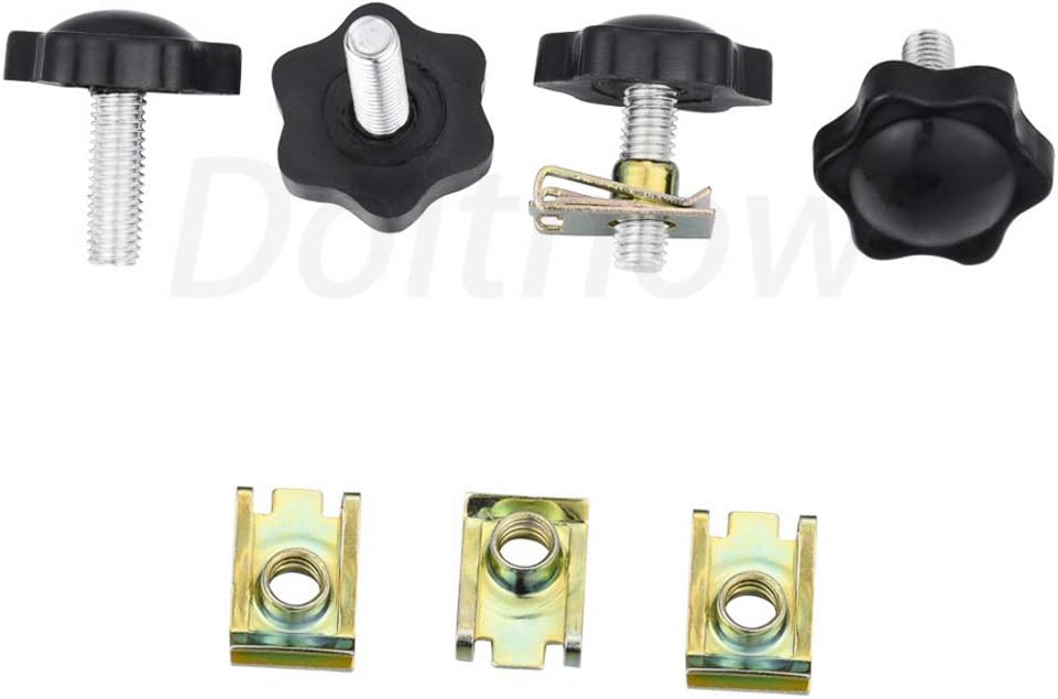 ClipsOne Black Theft Deterrent Saddlebag Locks Mounting Compatible for Harley Davidson Touring Rode King Electra Street Glide 1994-2021: Automotive