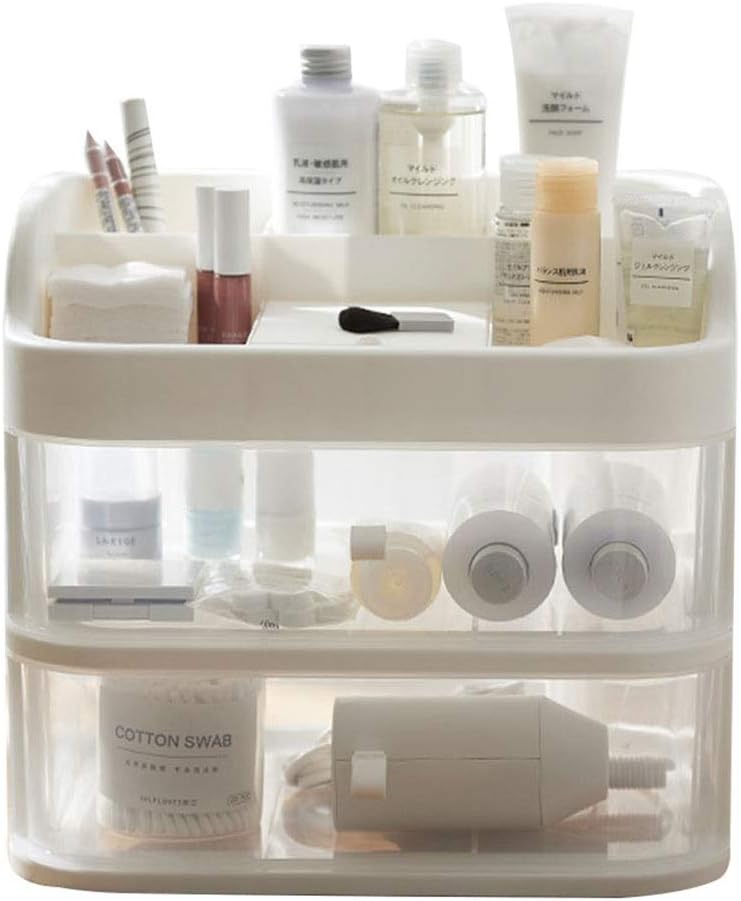 GYM Kosmetische Aufbewahrungsbox transparenten Kunststoff Regal