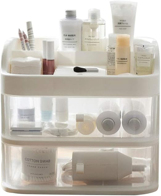 GYM Kosmetische Aufbewahrungsbox transparenten Kunststoff Regal