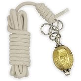 PHYSKOW Rope Dart Meteor Hammer Exercise Ball Rubber Meteor Hammer Chinese Kungfu Traditional Martial Arts Soft Equipment
