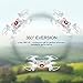 Aukwing Syma X21 Mini RC Drone, 2.4G Mini UFO Quadcopter with 6-Axis Gyroscope, Headless Mode 3D Flip Nano Helicopter Remote Control Toy RTF Mode 2