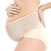 Maternity Support Belt Breathable Pregnancy Belly Band Abdominal Binder Adjustable Back/Pelvic Support- L