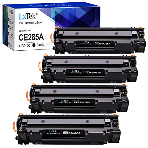 LxTek-CE285A-85A-Compatible-Reemplazo-para-HP-CE285A-85A-Cartuchos-de-toner-para-HP-Laserjet-Pro-P1102W-P1102-M1132-M1217NFW-P1100-M1132MFP-M1136-M1210-M1212-M1212NF-4-Negro
