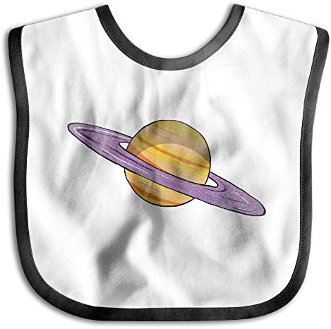 Teething Baby Planet Saturn Dribbler Bibs Water Resistant Drooler