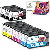 BINKSYLER 12-Pack Maxify 1200XL Ink