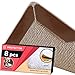 Rug Gripper X-PROTECTOR 8 Pack – Best Rug Grippers - Carpet Tape - Anti Curling Carpet Pad. Keeps Your Rug in Place & Makes Corners Flat. Premium Carpet Gripper – Anti Slip Rug Pad for Rug Non Slip!