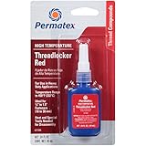 Permatex 27200 Hiigh Temperature Threadlocker Red, 10 ml